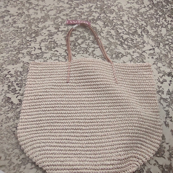 Natural tote bag Nwt - Picture 3 of 13